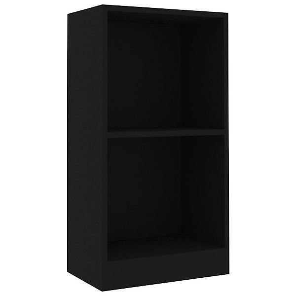 vidaXL Bücherregal Bücherregal Schwarz 40x24x75 cm Holzwerkstoff günstig online kaufen