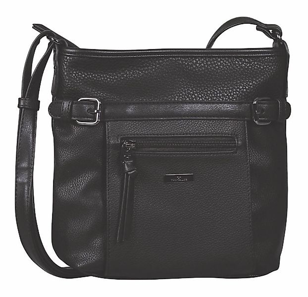 TOM TAILOR Umhängetasche "JUNA" mit Details in Metallic Optik günstig online kaufen