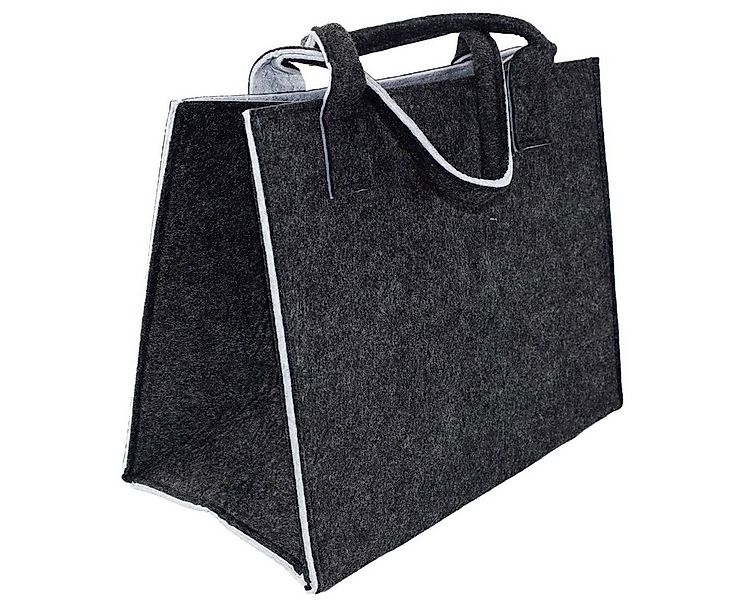 Marabellas Shop Tragetasche Filz Tragetasche ca.35 x 20 x 28cm Einkauftasch günstig online kaufen