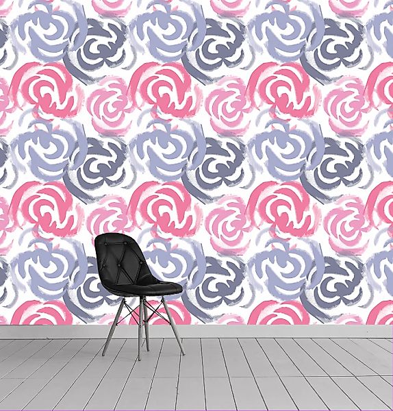 queence Vinyltapete »Harrison«, bedruckt-Motiv-botanisch-floral-gemustert-n günstig online kaufen