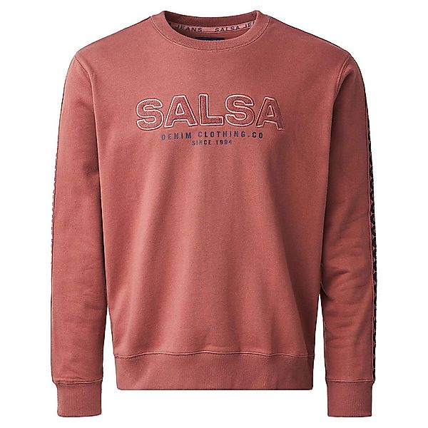 Salsa Jeans Branding Pullover XL Pink günstig online kaufen