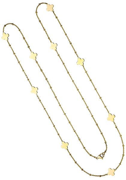 JOBO Kette ohne Anhänger, Edelstahl goldfarben günstig online kaufen