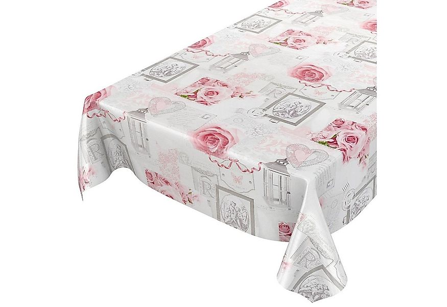 ANRO Tischdecke Wachstuchtischdecke Gartentischdecke Wachstischdecke (Einze günstig online kaufen