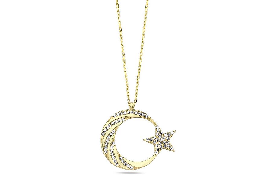 Nisan Kette und Anhänger Set, Damen Halskette aus 925er Silber – Türkische günstig online kaufen