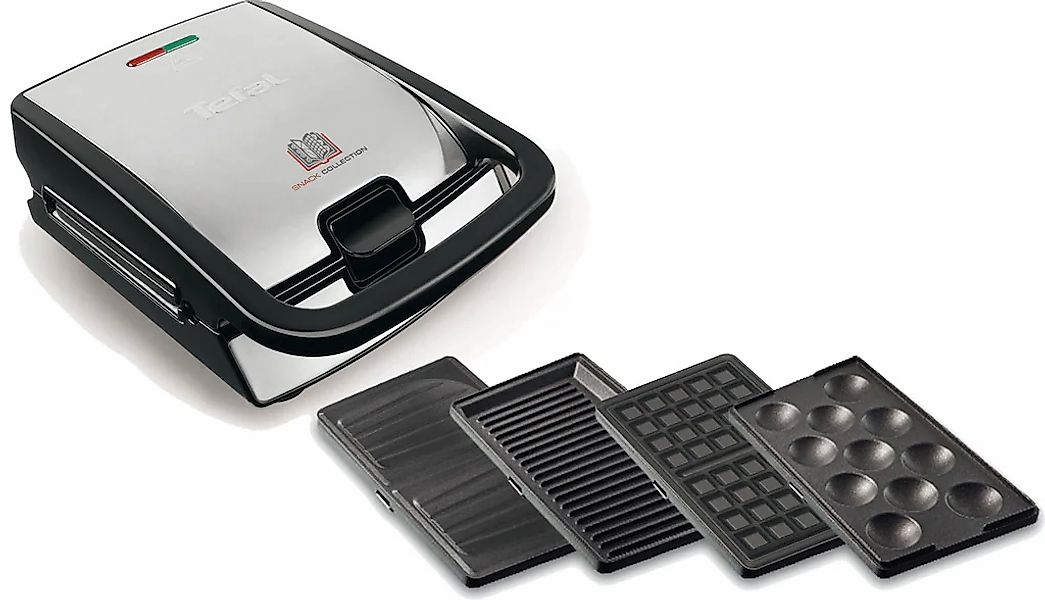 Tefal Waffeleisen "SW854D Snack Collection" 700 W inkl. 4 antihaft Plattens günstig online kaufen