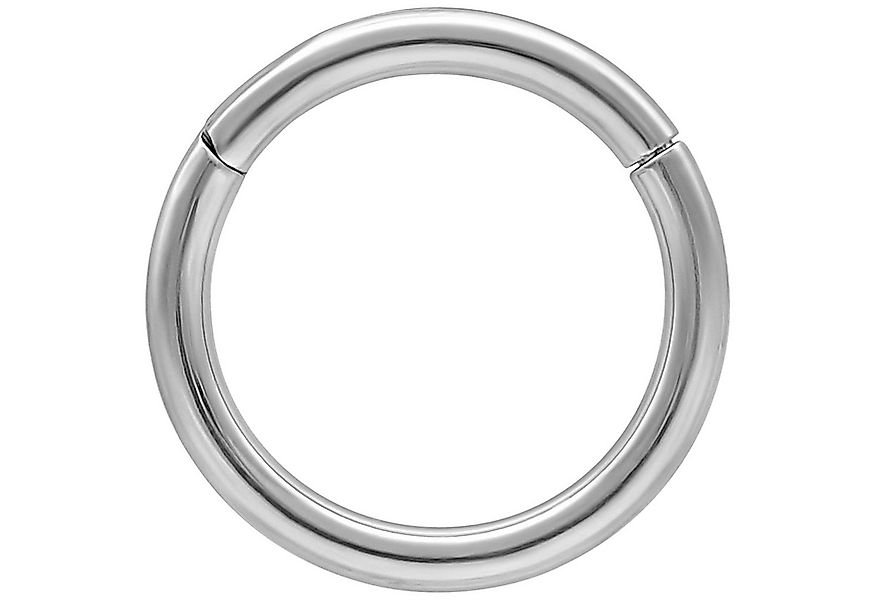 Wildcat Nasenpiercing Hinged Ring - 0.8 mm, 9.0 mm, Silvercoloured Metal, T günstig online kaufen