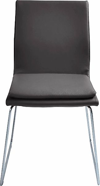 K+W Komfort & Wohnen Esszimmerstuhl »Creso«, Leder Longlife BRONCO, mit Sit günstig online kaufen