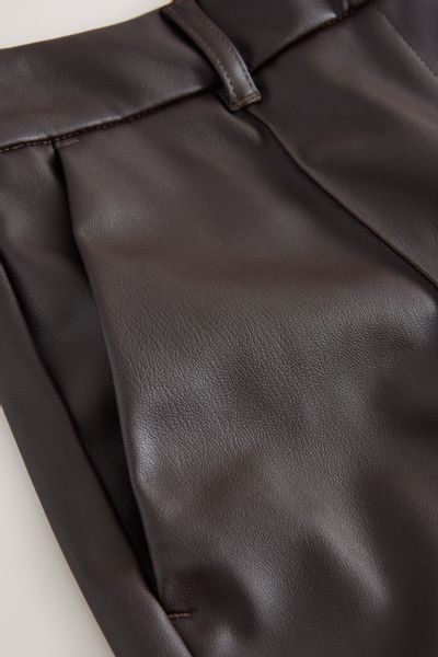 Next Lederhose Hose aus Kunstleder mit günstig online kaufen