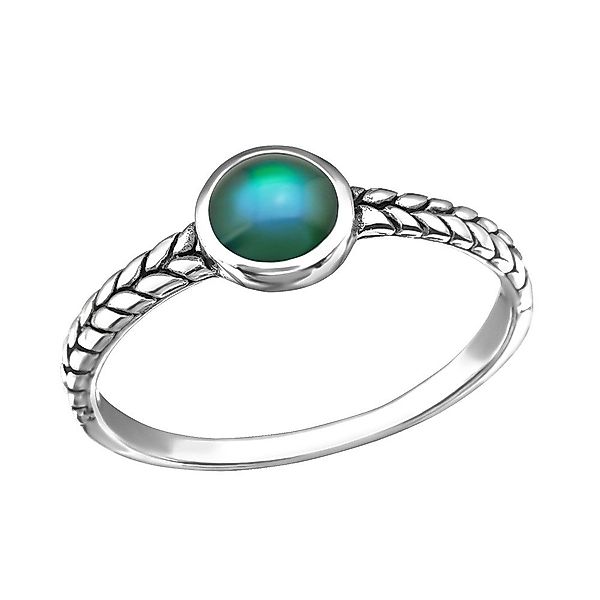 Order & Smile Schmuck Silberring Stimmungsring: günstig online kaufen