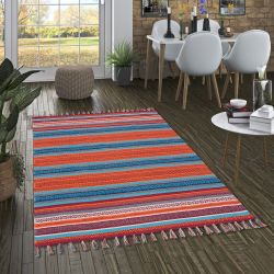 Pergamon Wollteppich Kelim Baumwolle Natur Teppich günstig online kaufen