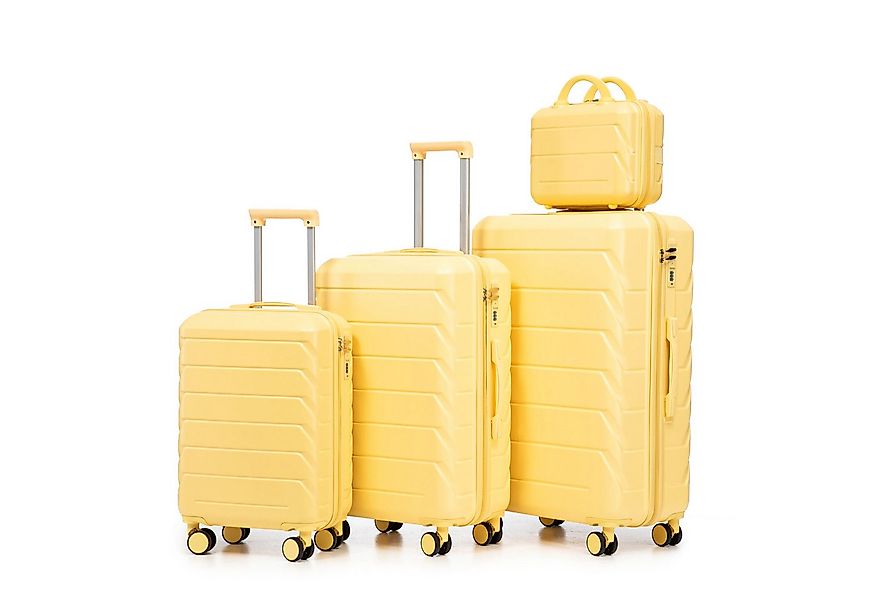 i@home Kofferset 14"/19"/24"/28" 4-teiliger Koffer, 4 Rollen, (4 tlg., 1 Ko günstig online kaufen