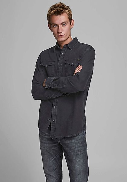 Jack & Jones Jeanshemd "JJESHERIDAN im Workwear-Stil mit robuster Baumwollq günstig online kaufen