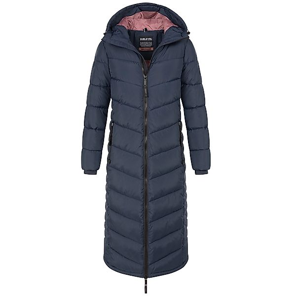 SUBLEVEL Steppjacke Damen Mantel mit Kapuze günstig online kaufen