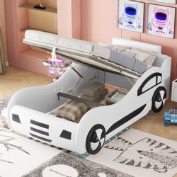 autolock Rennwagenbett Autobett,Kinderbett,Kinderbett mit Unterbettstauraum günstig online kaufen