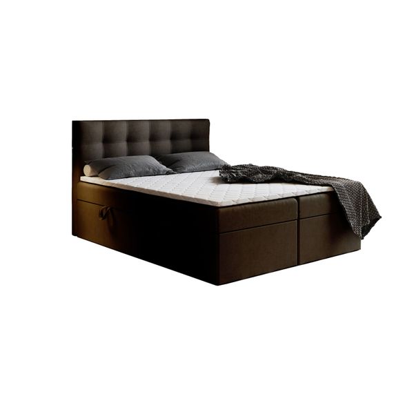 Godre Boxspringbett mit Bettkasten Ewora 160x180 günstig online kaufen