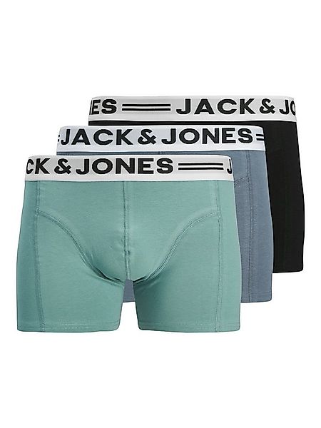 Jack & Jones Boxer Sense Trunks (Packung, 3-St., 3er-Pack) Baumwollmischung günstig online kaufen