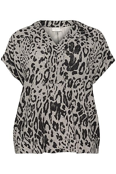 KAFFE Curve Kurzarmbluse Kurzarm-Bluse KCmille Große günstig online kaufen