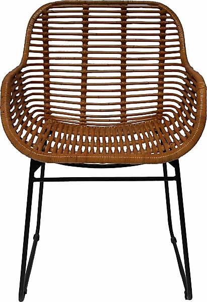 TOM TAILOR HOME Armlehnstuhl »T-RATTAN DINING CHAIR«, (Set), 2 St., gerunde günstig online kaufen