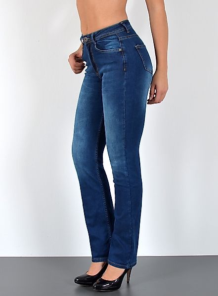 ESRA Straight-Jeans Premium Damen Straight Fit günstig online kaufen