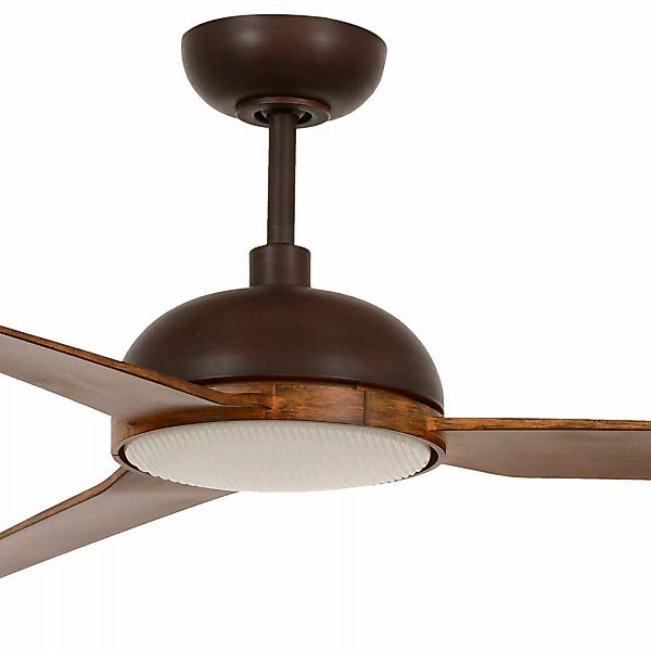 Beacon Deckenventilator mit Licht Unione, bronze/koa, leise günstig online kaufen