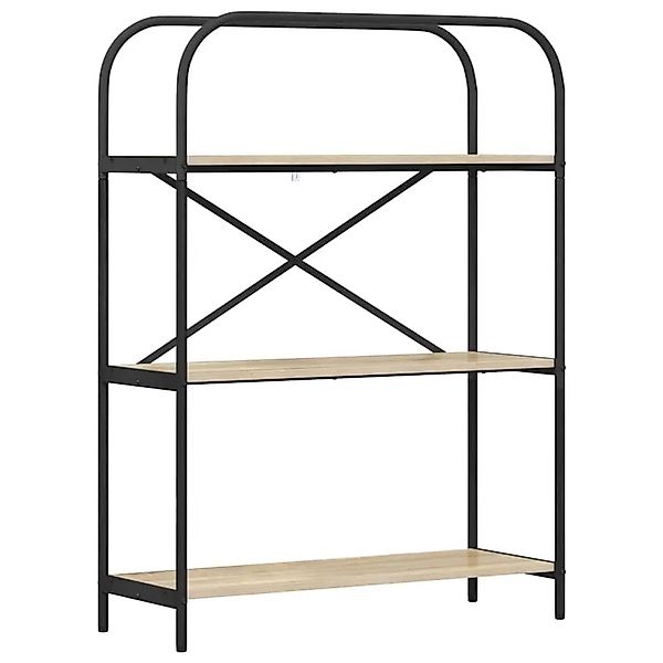 vidaXL Bücherregal Sonoma-Eiche 80 x 30 x 109 cm Holzwerkstoff 879846 günstig online kaufen