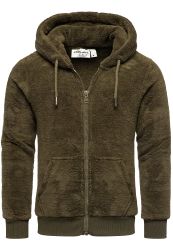 Amaci&Sons Sweatjacke BERWYN Teddyfell Jacke Herren günstig online kaufen