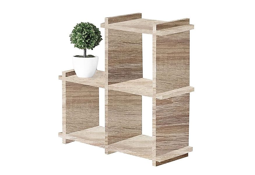 HTI-Line Wandregal Wandregal Altona 907, Stück 1-tlg., 3 Regalfächer günstig online kaufen