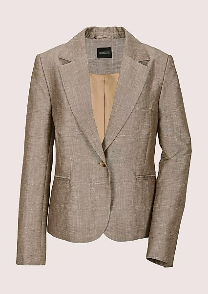 MADELEINE Jackenblazer "Blazer Eleganter Kurzblazer mit Reverskragen" Ärmel günstig online kaufen
