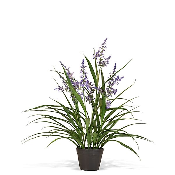 Langlebige Lavendel Kunstpflanze, 7 Blüten, Höhe 85 cm günstig online kaufen