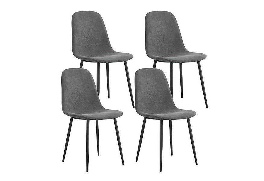 Flieks Esszimmerstuhl (4er Set, 4 St), 4er Set Polsterstühle Schalenstühle günstig online kaufen