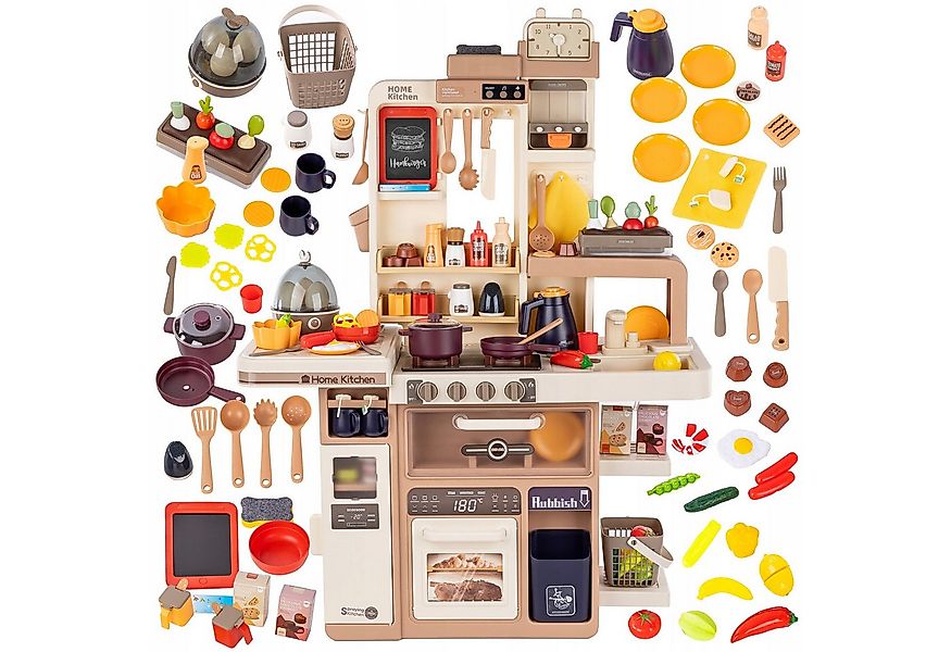 Kinderplay Dolls & Strollers Spielküche Interaktive Kinderküche – Licht & D günstig online kaufen