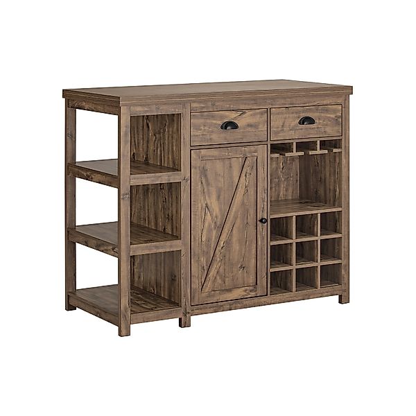 SoBuy Kücheninsel Freistehend Küchenschrank Sideboard Buffet Vintage SVW20- günstig online kaufen