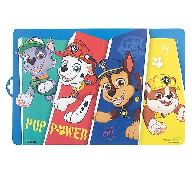 Tinisu Tischdecke Paw Patrol Kinder Platzdeckchen Tischunterlage 43cm x 28c günstig online kaufen