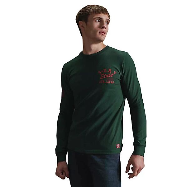 Superdry T&f Classic Langarm-t-shirt 3XL Enamel Green günstig online kaufen