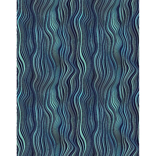 Marburg Fototapete Grafisch Modern 2,7 m x 2,12 m Türkis FSC® günstig online kaufen