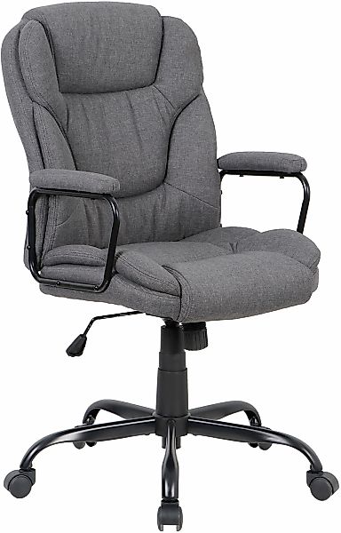 byLIVING Chefsessel "Sting" () 1 Stk. Webstoff gemütlich gepolsterter Büros günstig online kaufen
