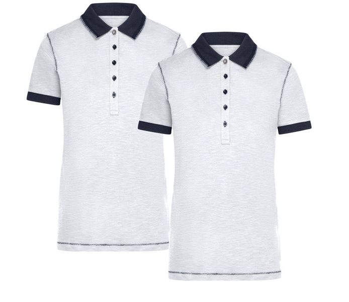 James & Nicholson Poloshirt Doppelpack Damenpoloshirt günstig online kaufen