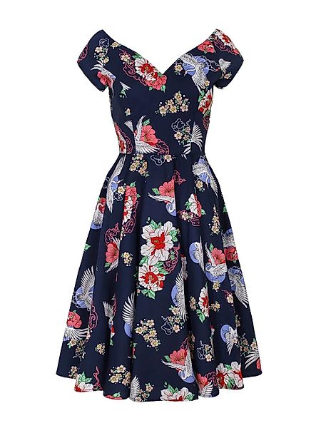 Hell Bunny A-Linien-Kleid Misa Swing Dress günstig online kaufen