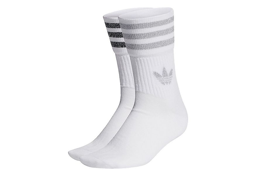 adidas Originals Funktionssocken MID-CUT GLITTER CREW SOCKEN, 2 PAAR (1-Paa günstig online kaufen