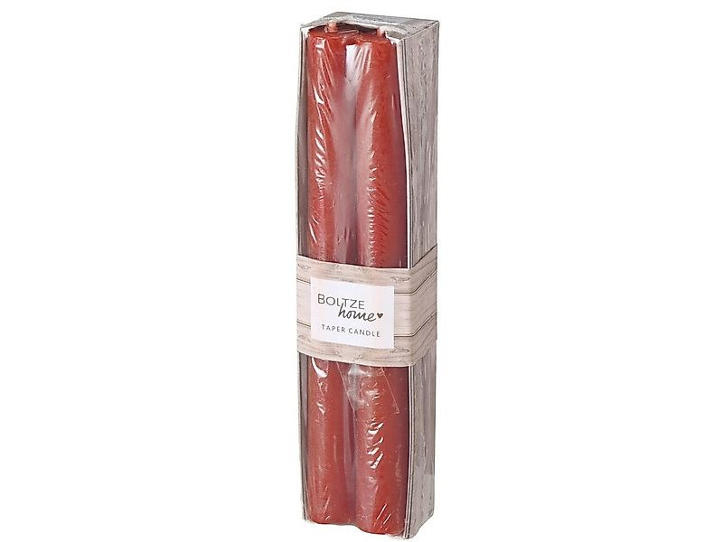 BOLTZE Duftkerze Melia Stabkerze rot 20cm 4tlg günstig online kaufen
