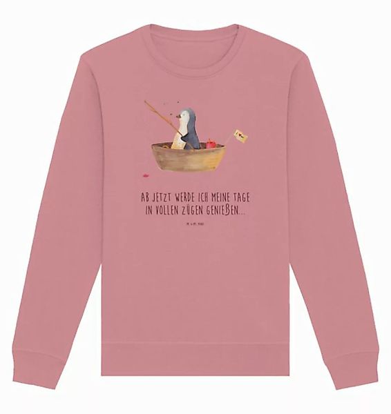 Mr. & Mrs. Panda Longpullover Größe M Pinguin Angelboot - Canyon Pink - Ges günstig online kaufen