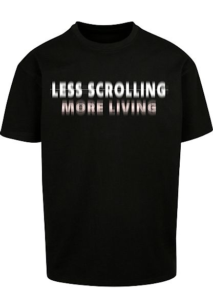 2Y Studios T-Shirt "2Y Studios Herren Less Scrolling Oversize Tee", (1 tlg. günstig online kaufen