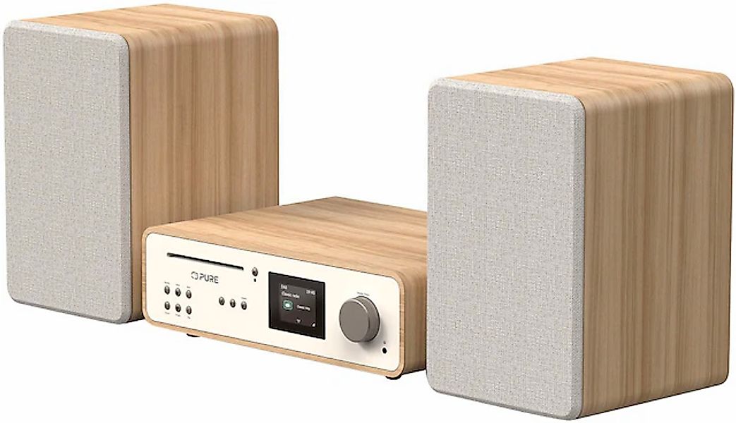 Pure Lautsprechersystem »Classic Stereo« Stereo (Bluetooth App-Steuerung günstig online kaufen
