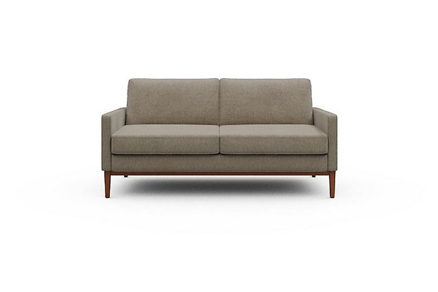 moebelfaktor Sofa Bodo 2,5-Sitzer, Retro-Design, elegante Linien, stabile H günstig online kaufen