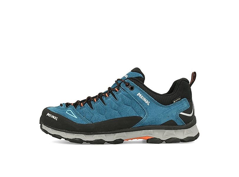 Meindl Meindl Lite Trail GTX Herren Blau Orange Outdoorschuh günstig online kaufen