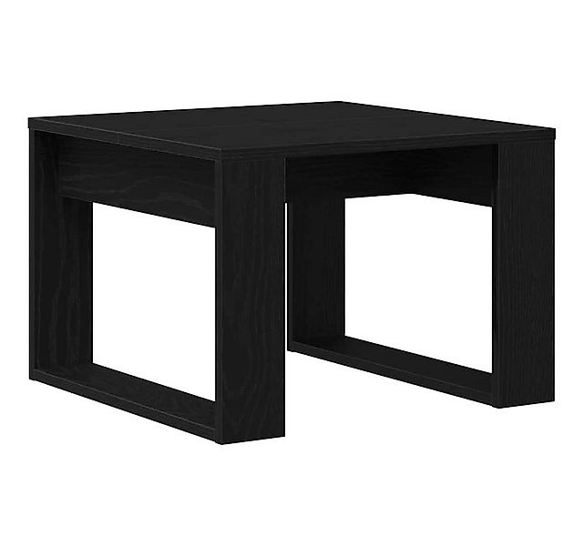 vidaXL Couchtisch Couchtisch Schwarz Eichen-Optik 50 x 50 x 35 cm Holzwerks günstig online kaufen