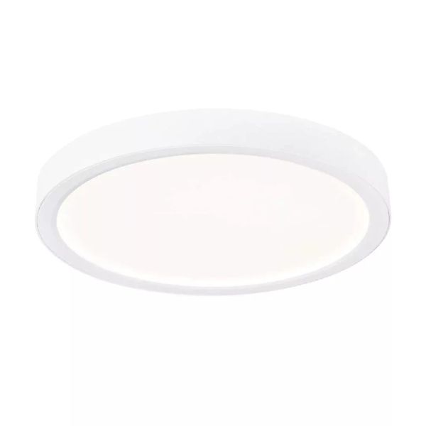 LED Einbauleuchte Soller in Weiß 14W 1600lm IP44 234mm günstig online kaufen