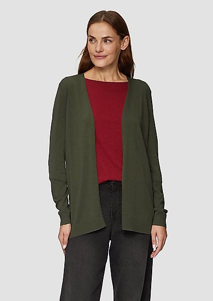 s.Oliver Cardigan Strickjacke Cardigan aus Viskose-Baumwollmix günstig online kaufen