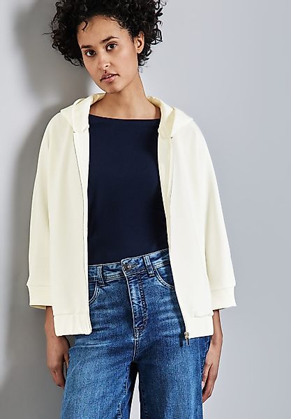 STREET ONE Hoodie in Silk-Look günstig online kaufen