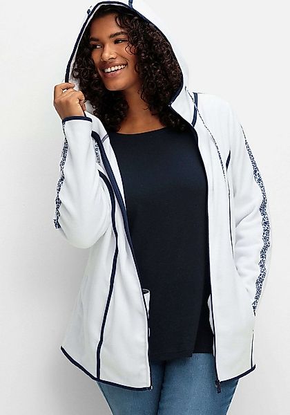 Sieh an! Fleecejacke Fleece-Jacke Langarm günstig online kaufen